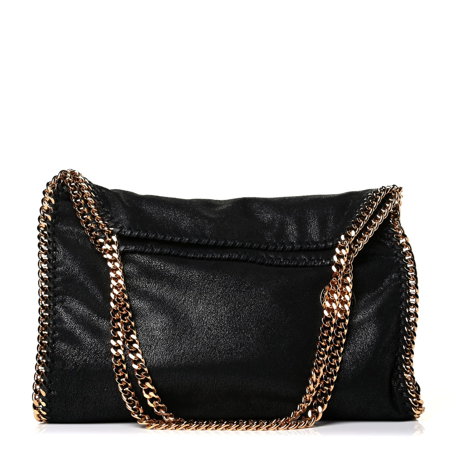 Shaggy Deer Small Falabella Tote Black