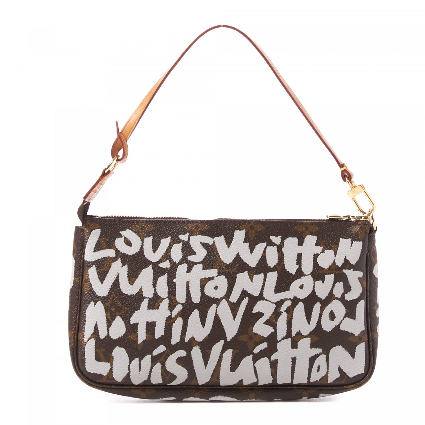 Monogram Graffiti Pochette Accessories Silver