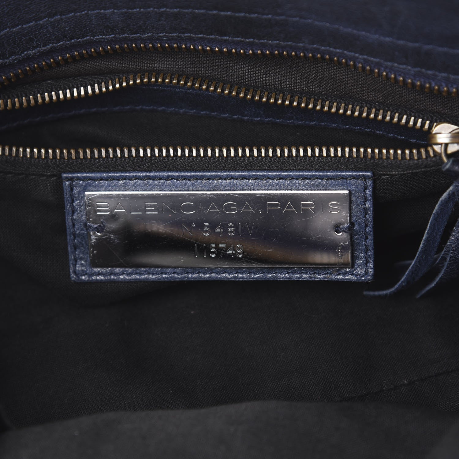 Balenciaga Chevre Classic Hardware City Marine 7 of 10