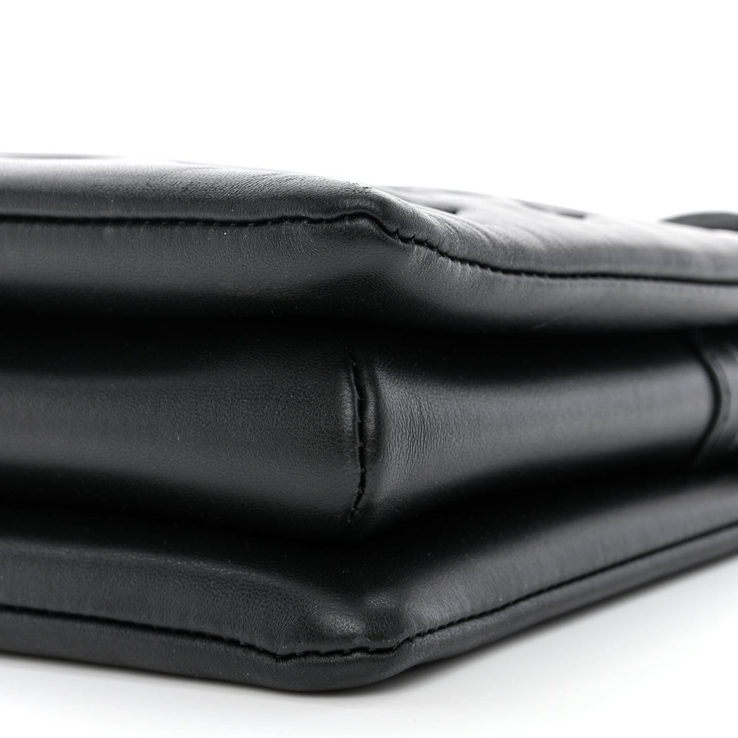 Lambskin Embossed Monogram Coussin PM Black