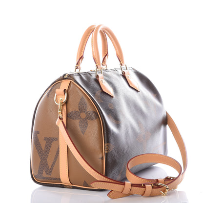 Louis Vuitton Reverse Monogram Giant Speedy Bandouliere 30 2 of 12