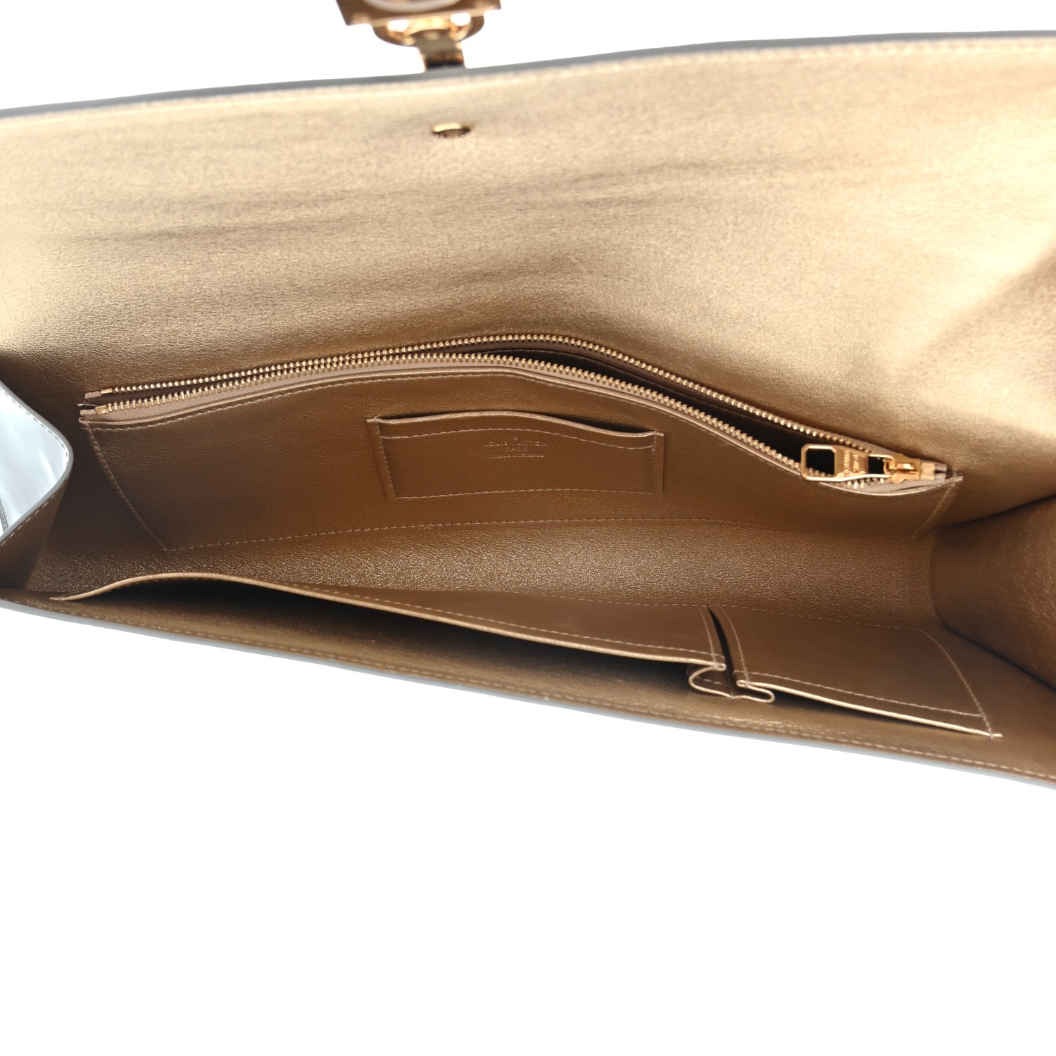 Louis Vuitton Epi Blade Clutch Silver 4 of 10
