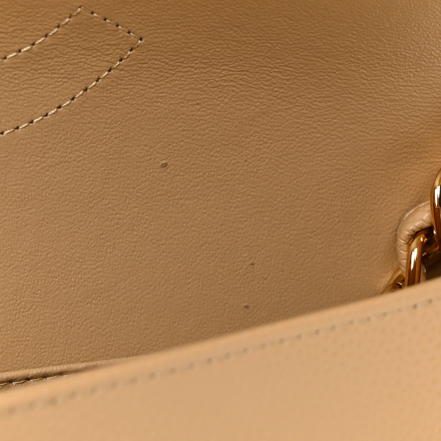 Chanel Caviar Quilted Jumbo Double Flap Beige 11 of 11