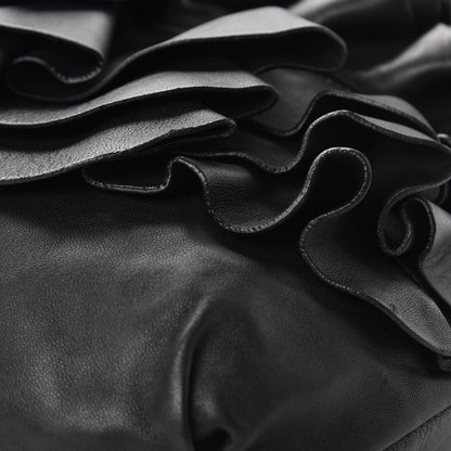 Valentino Garavani Nappa Pleated Tote Black 11 of 17