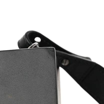 Fendi Vitello Grace Light Logo Horizontal Box Crossbody Bag Black 17 of 17