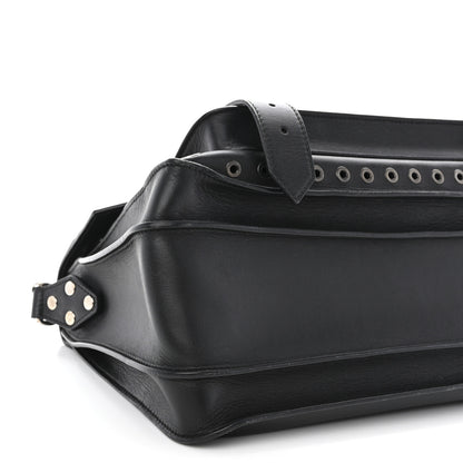 Proenza Schouler Lambskin Grommets Medium PS1 Satchel Black 8 of 11