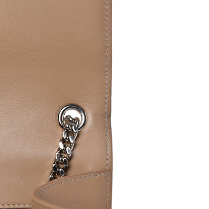 Saint Laurent Smooth Calfskin Medium Classic Monogram Kate Tassel Satchel Dark Beige 18 of 21