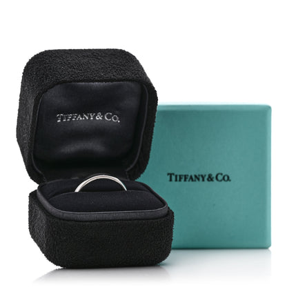 Tiffany Platinum 4.5mm Forever Wedding Band Ring 61 9.5 5 of 5