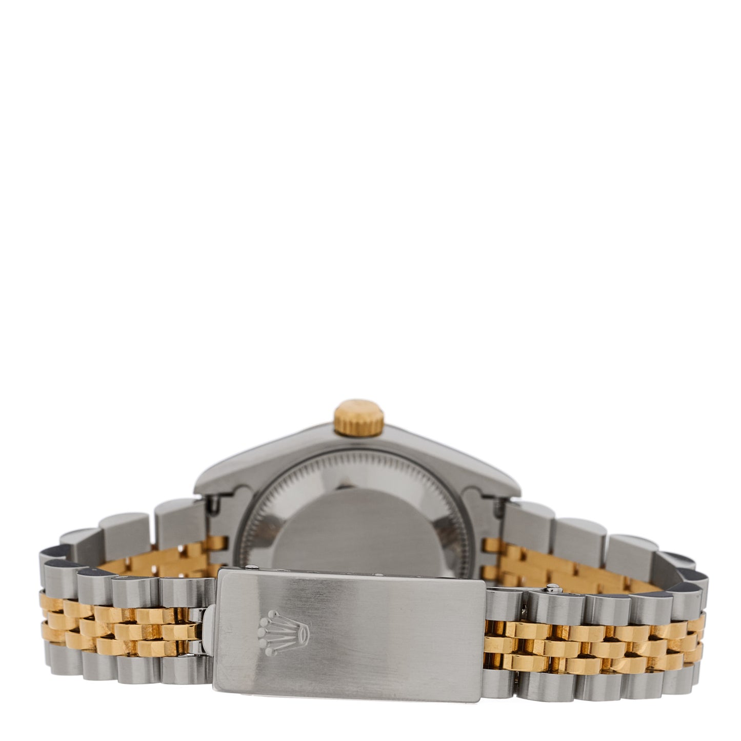 Stainless Steel 18K Yellow Gold Diamond 26mm Oyster Perpetual Datejust Watch Champagne 69173