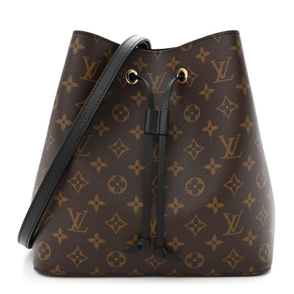 Louis Vuitton Monogram Neonoe MM Black 1 of 9