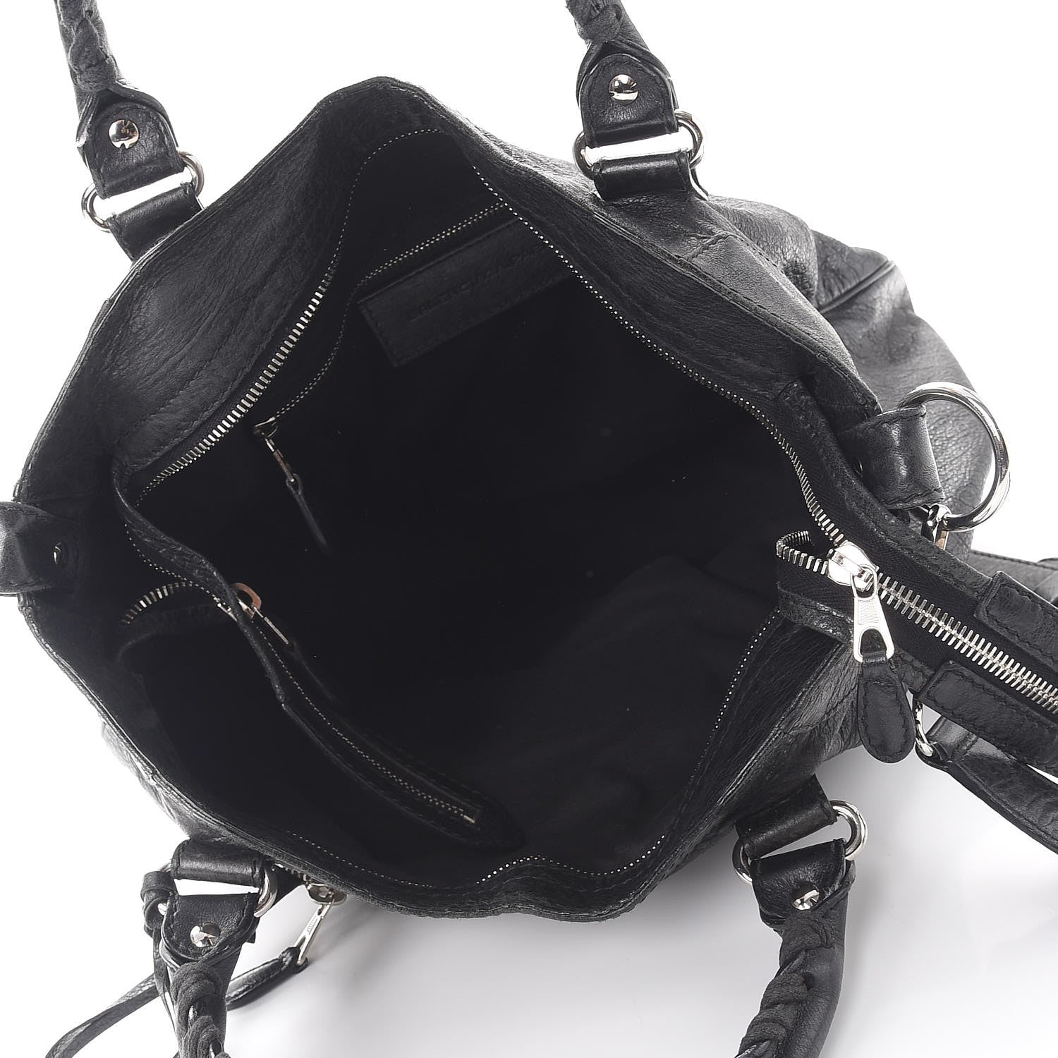 Balenciaga Agneau Giant 12 Silver Hardware Velo Black 6 of 14