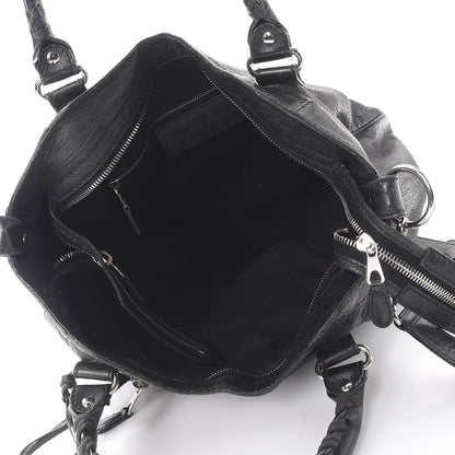 Balenciaga Agneau Giant 12 Silver Hardware Velo Black 6 of 14