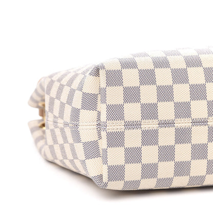 Louis Vuitton Damier Azur Graceful PM Rose Ballerine 9 of 12