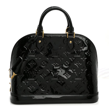 Louis Vuitton Vernis Alma PM Noir Magnetique 1 of 10
