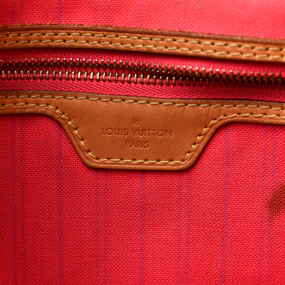 Louis Vuitton Damier Azur Delightful MM Pink 6 of 19