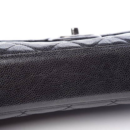 Chanel Crumpled Grained Calfskin Medium CC Crave Flap Black 12 of 17