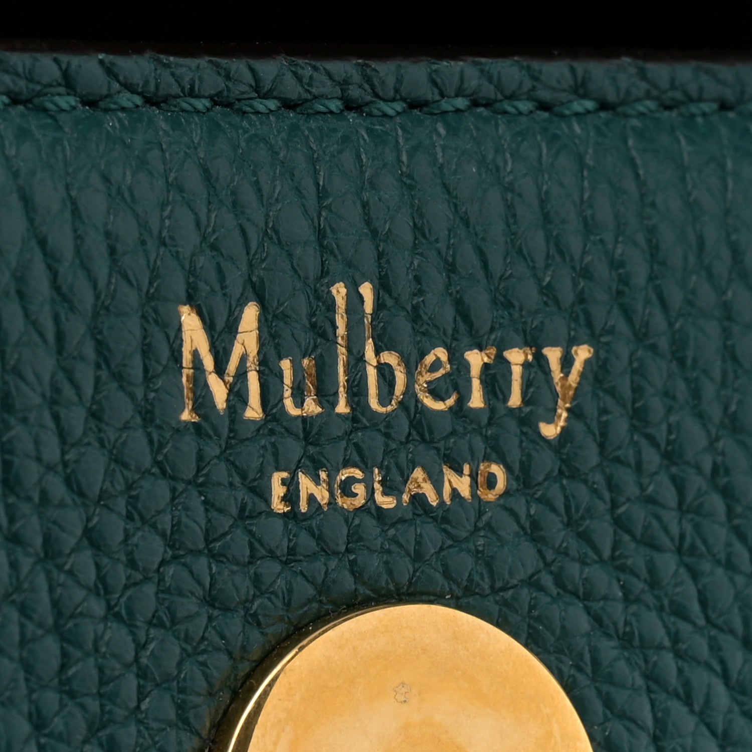 Mulberry Classic Grain Small New Bayswater Ocean Green 6 of 10