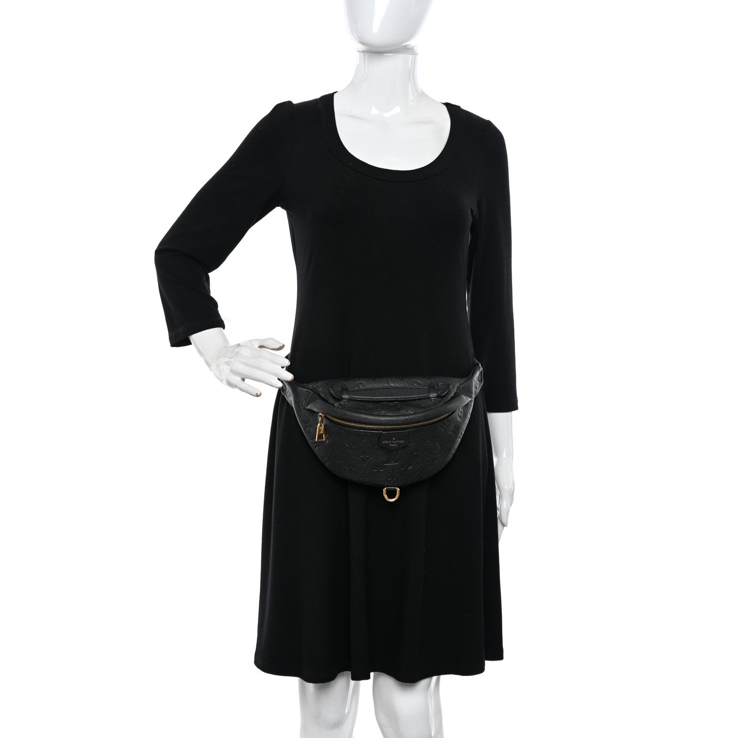 Louis Vuitton Empreinte BumBag Black 2 of 9