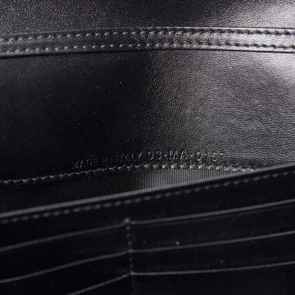 Christian Dior Grained Calfskin Diorama Croisiere Chain Wallet Black 6 of 9