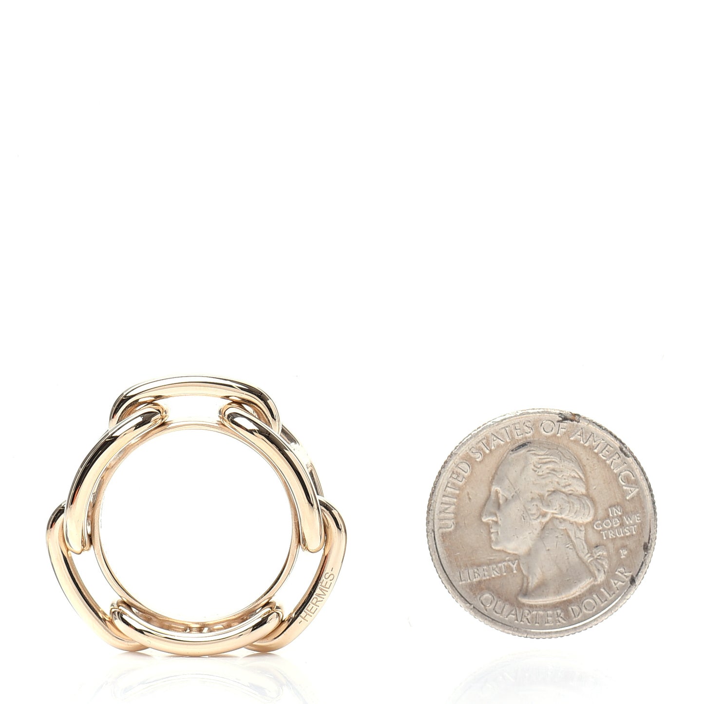 Permabrass Regate Scarf Ring