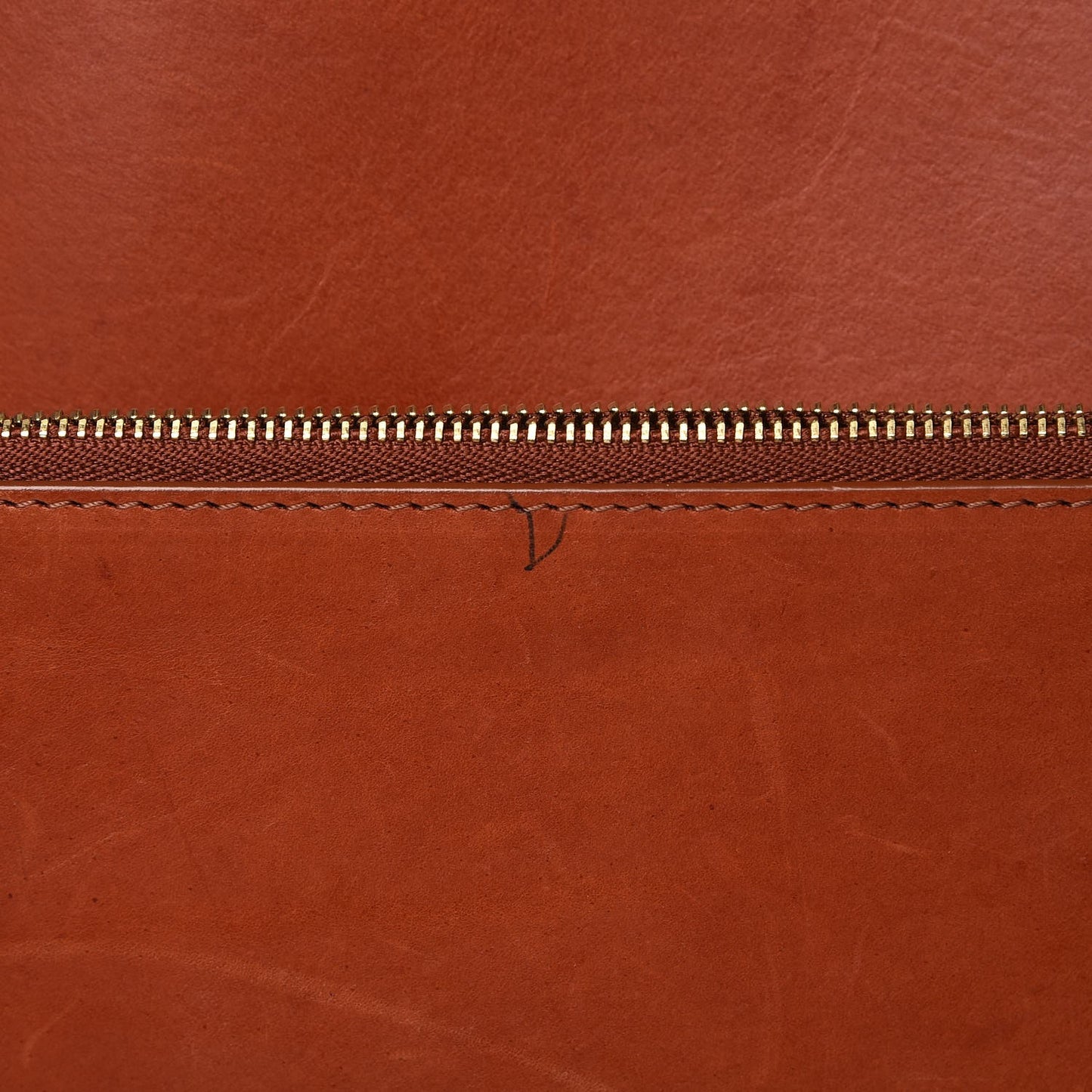 Calfskin Large Shopping Tote Brandy Avion