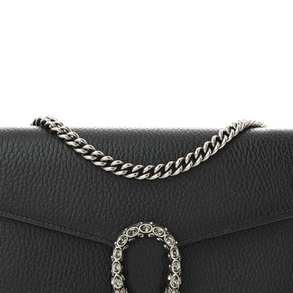Gucci Calfskin Mini Dionysus Chain Wallet Black 10 of 12