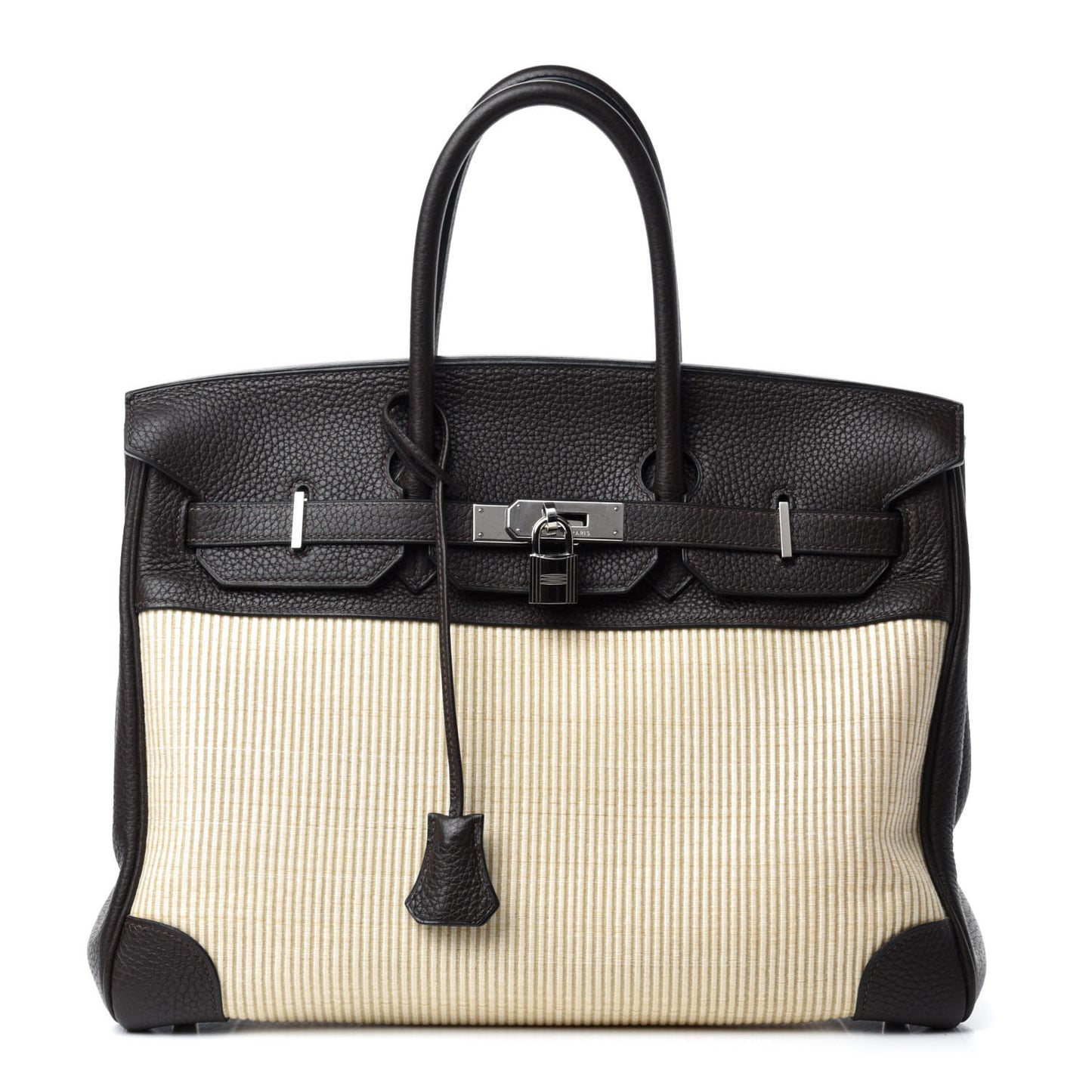 Taurillon Clemence Crinoline Birkin 35 Ebene