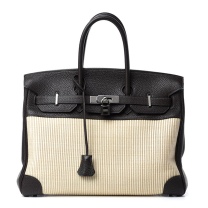 Hermes Taurillon Clemence Crinoline Birkin 35 Ebene 1 of 10