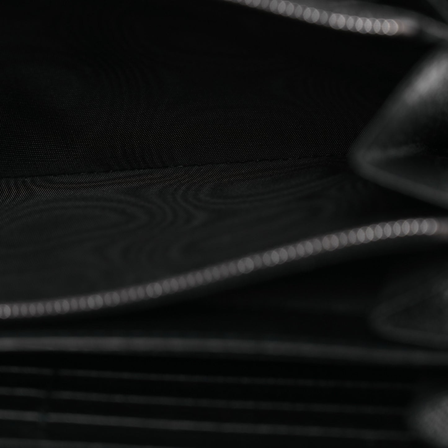 Calfskin Mini Dionysus Chain Wallet Black
