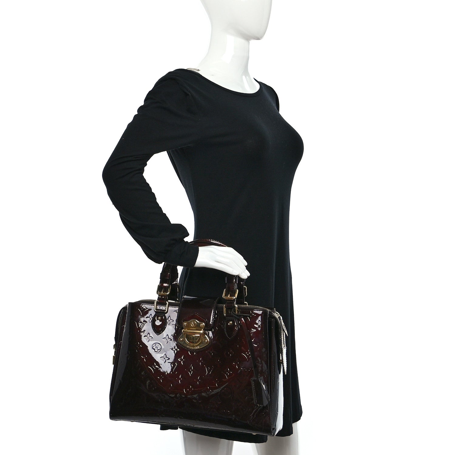Louis Vuitton Vernis Melrose Avenue Amarante 2 of 9