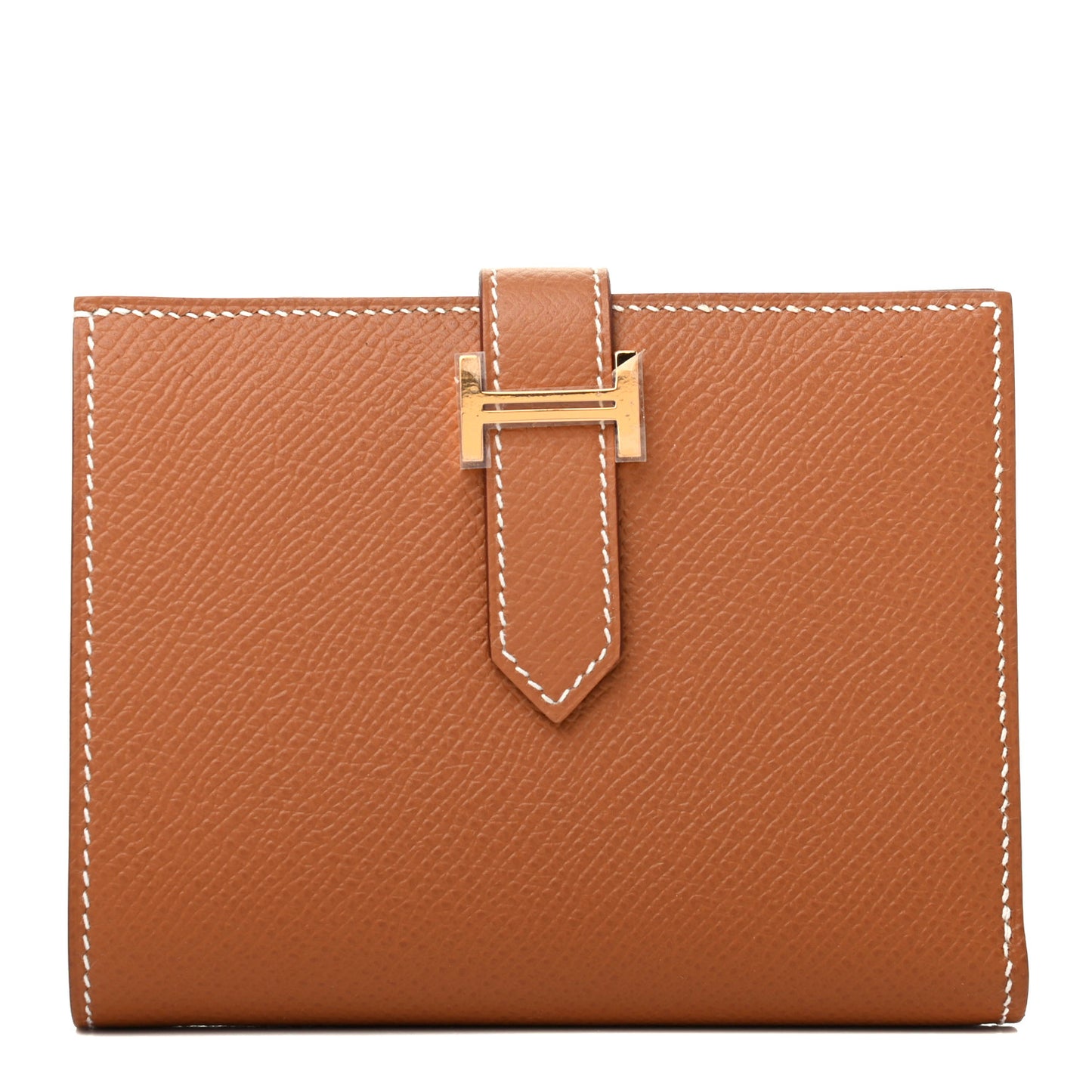 Epsom Bearn Compact Wallet Gold