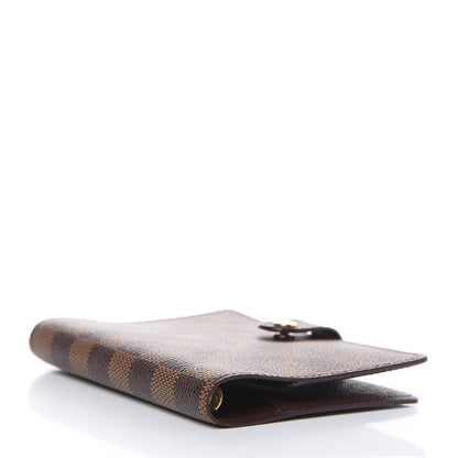 Louis Vuitton Damier Ebene Small Ring Agenda Cover 4 of 6