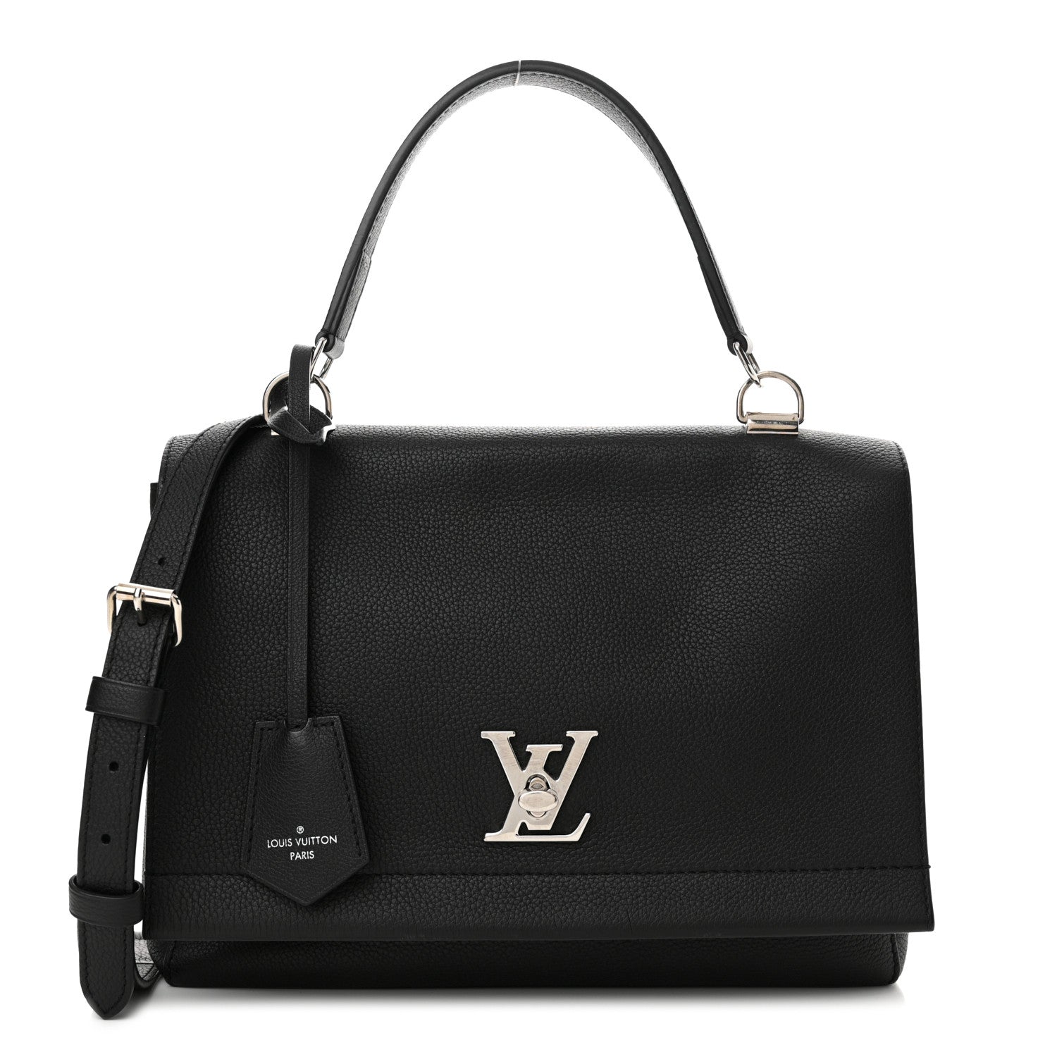 Louis Vuitton Soft Calfskin Lock Me II Black 1 of 10