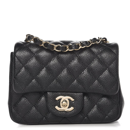 Chanel Caviar Quilted Mini Square Flap Black 1 of 8