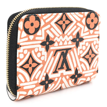 Louis Vuitton Monogram Giant Crafty Zippy Coin Purse Creme Caramel 3 of 7