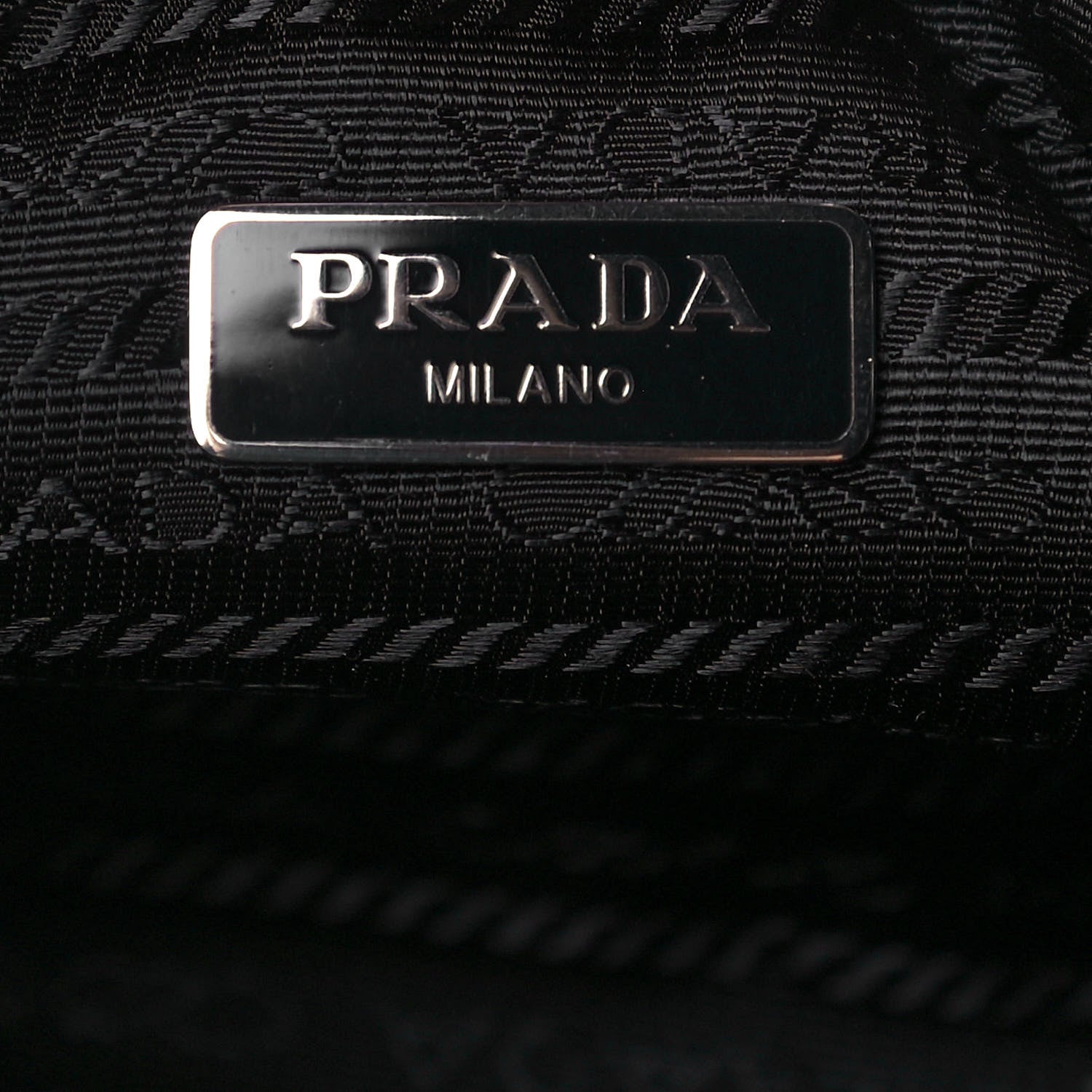 Prada Nylon Re-Edition 2005 Shoulder Bag Black 6 of 12