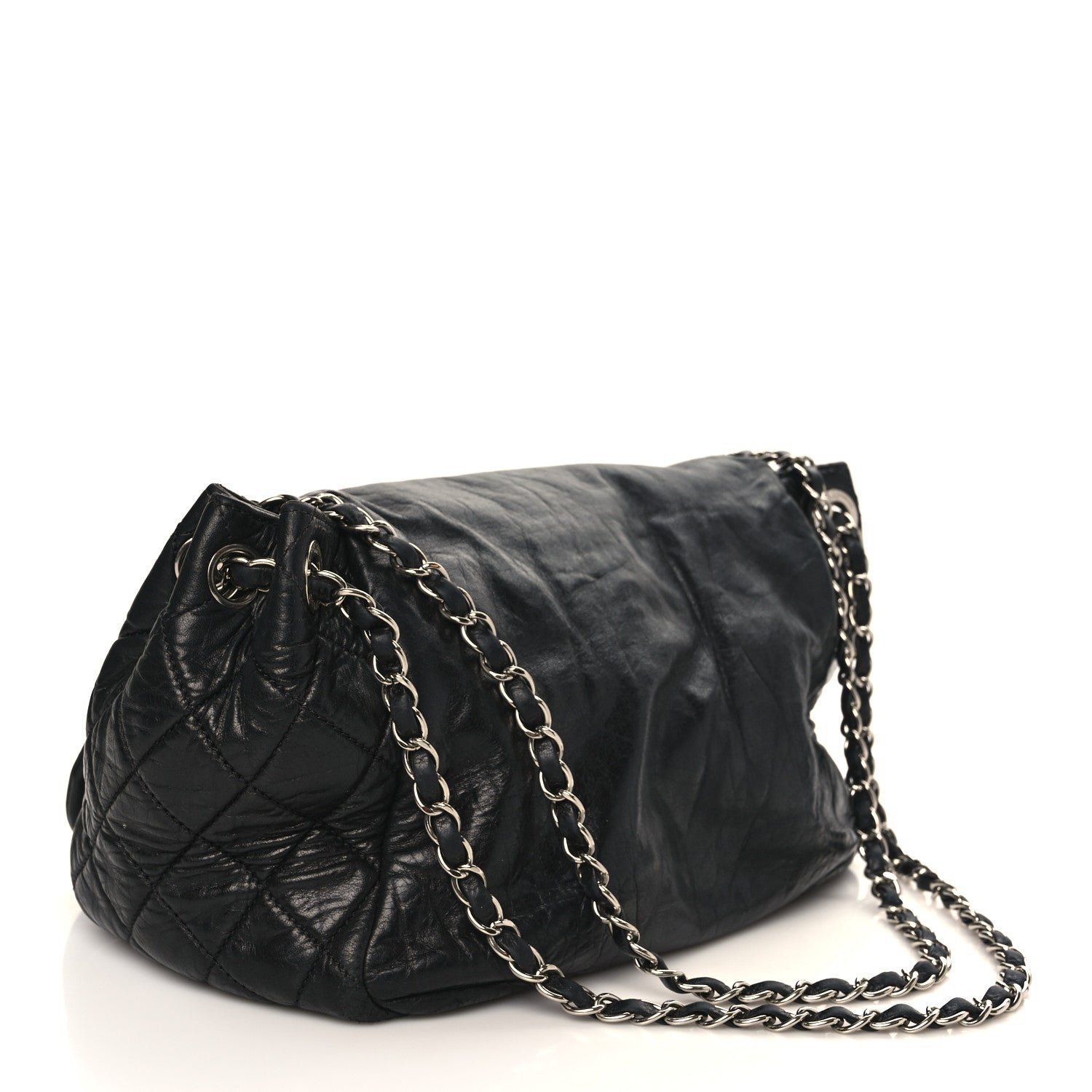 Chanel Lambskin Medium Rock and Chain Flap Black 3 of 10