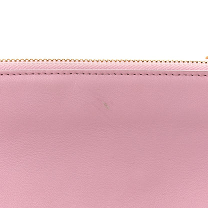 Celine Lambskin Small Trio Crossbody Bag Pink 12 of 14