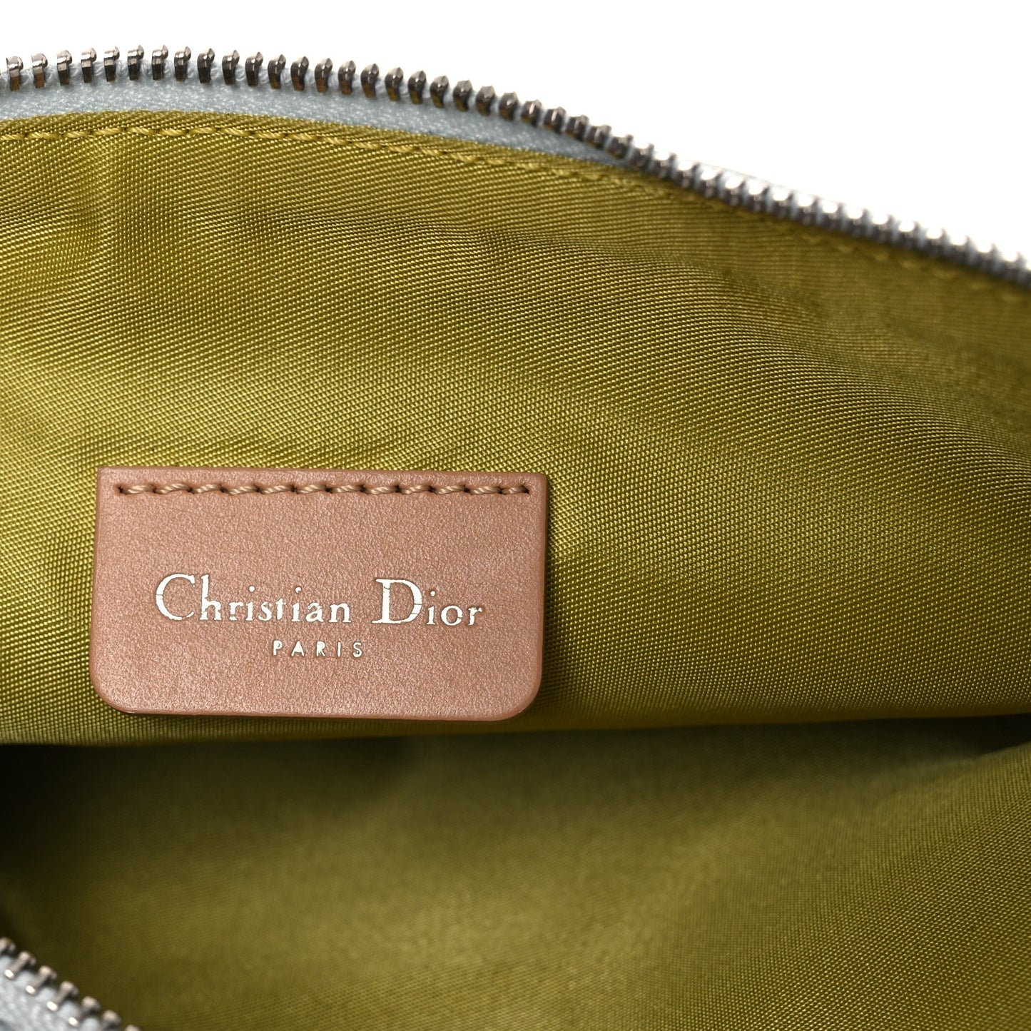 Denim Mini Saddle Pochette Blue