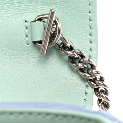 Gucci Calfskin Matelasse Diagonal Super Mini GG Marmont Shoulder Bag Multicolor Pastel 11 of 12