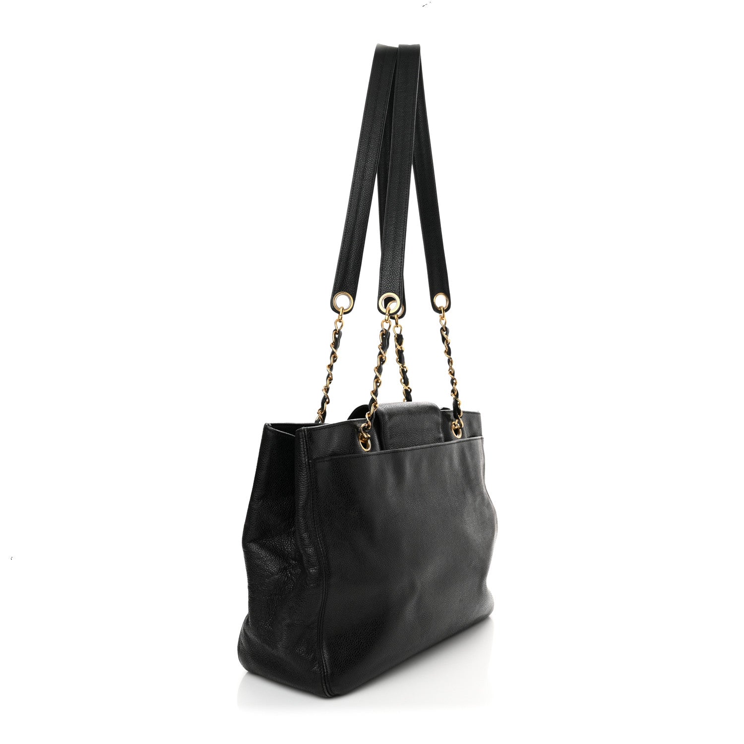 Chanel Caviar Weekender Bag Black 2 of 15