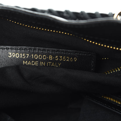 Balenciaga Chevre Gold Metallic Edge Hardware Velo Black 7 of 12