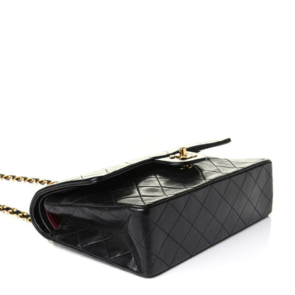 Chanel Lambskin Quilted Medium Double Flap Black 3 of 6