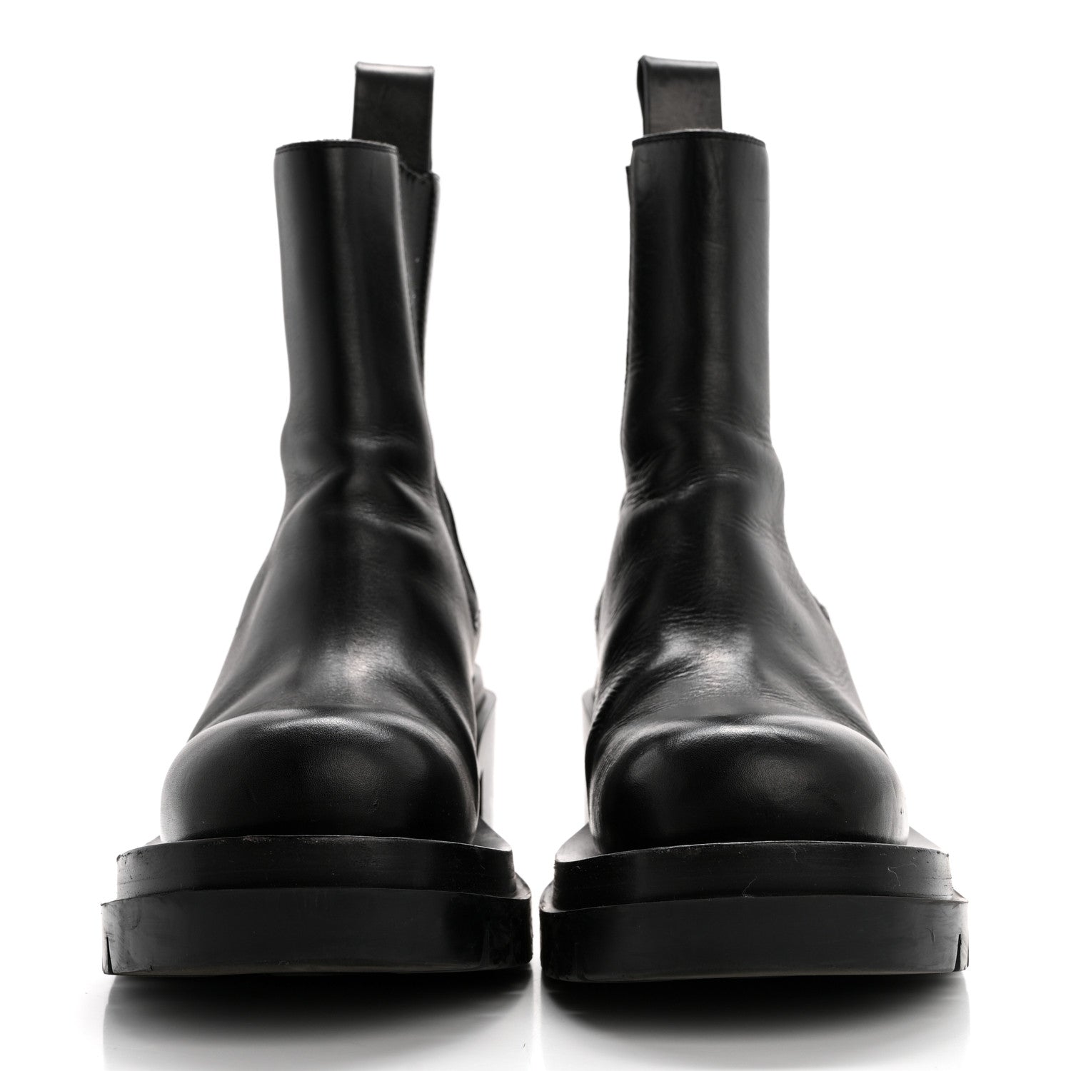 Bottega Veneta Calfskin The Lug Chelsea 30/70mm Ankle Boots 37.5 Black 2 of 8