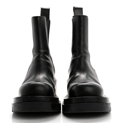 Bottega Veneta Calfskin The Lug Chelsea 30/70mm Ankle Boots 37.5 Black 2 of 8