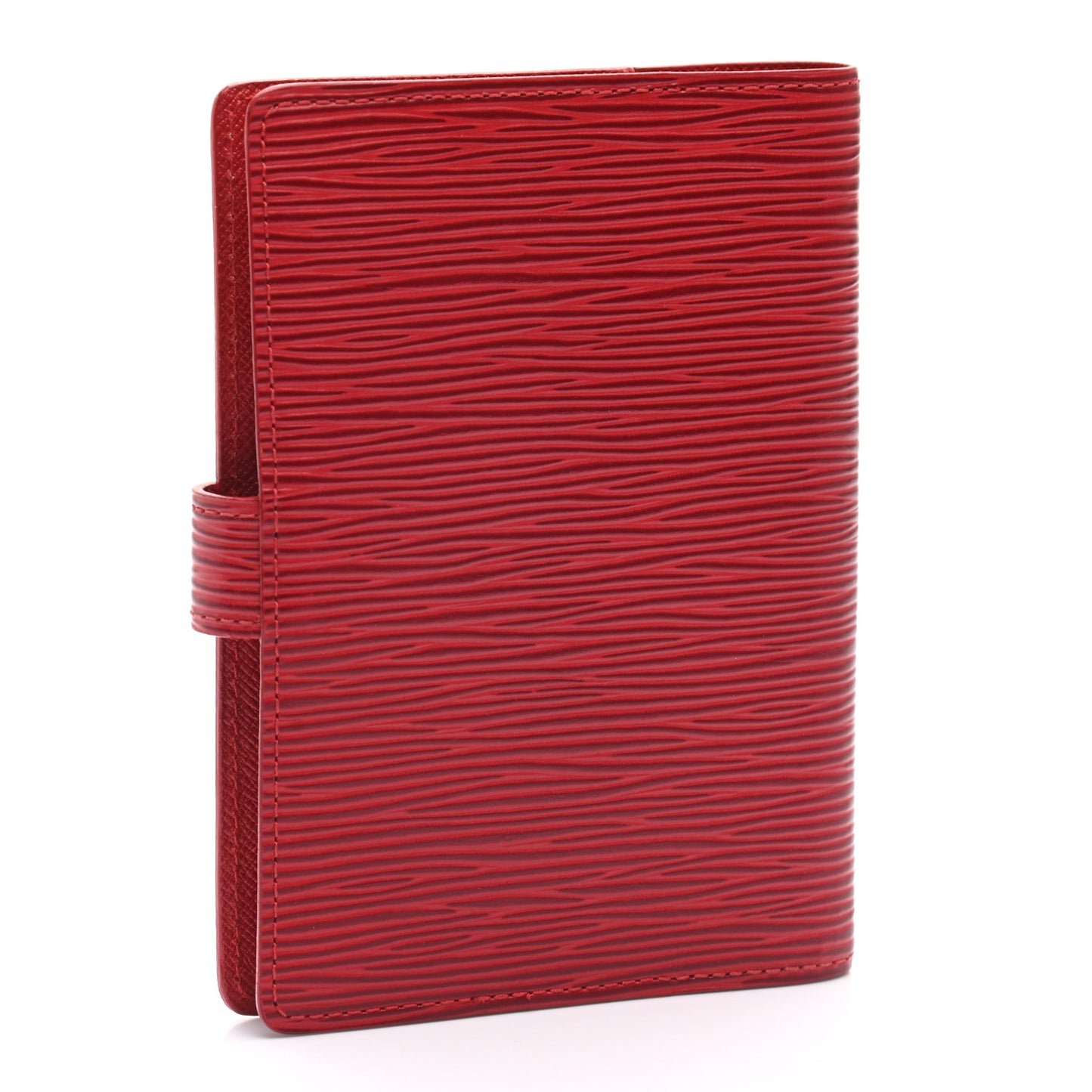 Epi Small Ring Agenda Cover Castillan Red