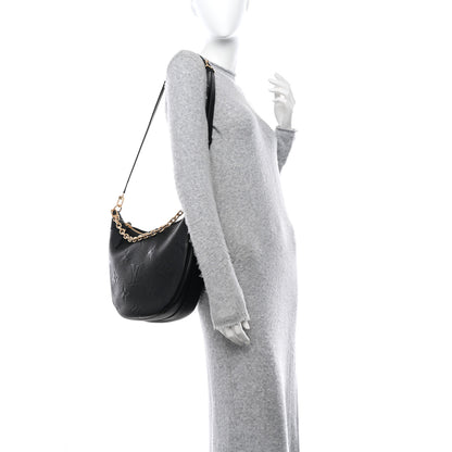 Louis Vuitton Empreinte Monogram Giant Loop Hobo Black 2 of 11