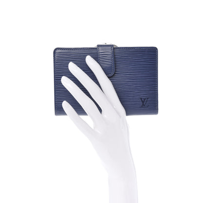 Louis Vuitton Epi French Purse Wallet Myrtille 2 of 7
