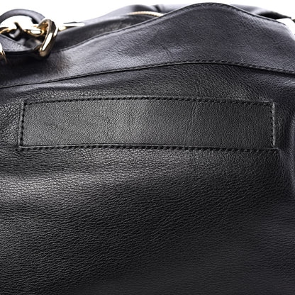 Jimmy Choo Calfskin Lois Shoulder Bag Black 14 of 14