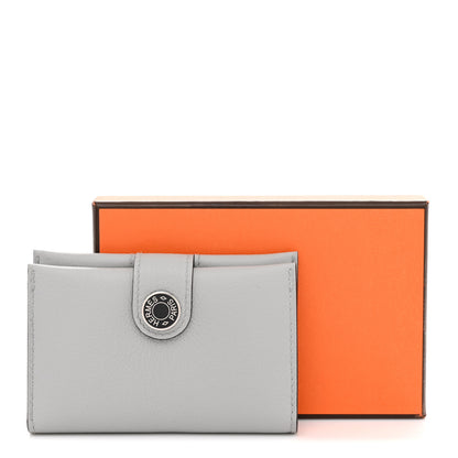 Hermes Evercolor Bi-Color RMS Card Holder Bleu Glacier Ardoise 7 of 7